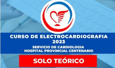 Imagen 3º CURSO SOLO TEÓRICO DE ELECTROCARDIOGRAFÍA 2023