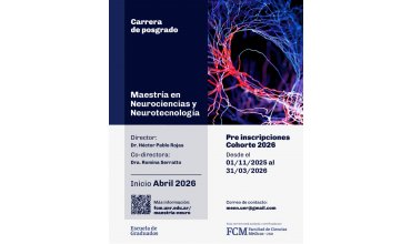 Imagen Maestría en Neurociencias y Neurotecnologías